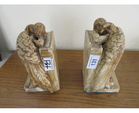  Sale Item:    PAIR ANGEL BOOKENDS (AF)   Vat Status:   No Vat   Buyers Premium:  This lot is subject to a Buyers Premium of 