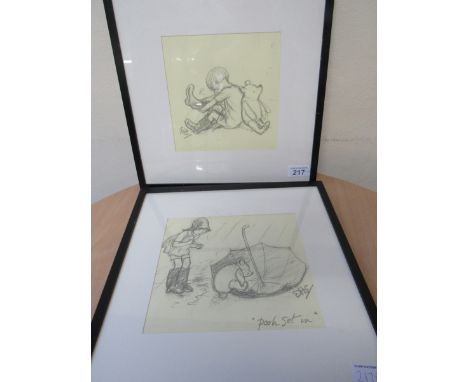  Sale Item:    PAIR WINNIE THE POO & FRIENDS PRINTS  Vat Status:   No Vat   Buyers Premium:  This lot is subject to a Buyers 