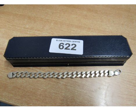  Sale Item:    GENTS 925 SILVER BRACELET   Vat Status:   No Vat   Buyers Premium:  This lot is subject to a Buyers Premium of