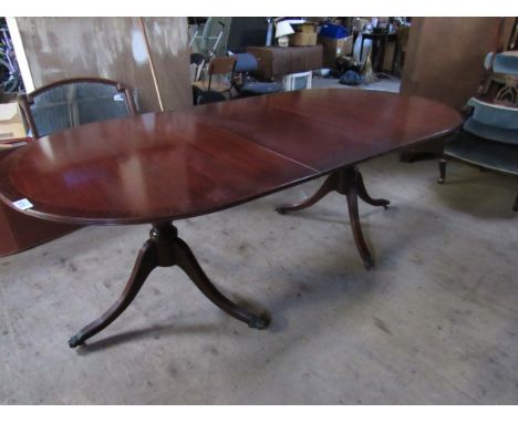  Sale Item:    MAHOGANY PEDESTAL TABLE & 6 CHAIRS (AF)  Vat Status:   No Vat   Buyers Premium:  This lot is subject to a Buye