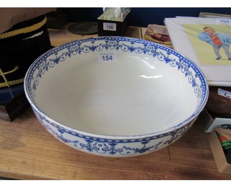  Sale Item:    ROYAL DOULTON JOSEPHINE BLUE & WHITE BOWL  Vat Status:   No Vat   Buyers Premium:  This lot is subject to a Bu