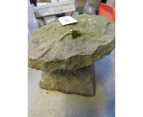  Sale Item:    GRANITE MUSHROOM STONE (AF)   Vat Status:   No Vat   Buyers Premium:  This lot is subject to a Buyers Premium 