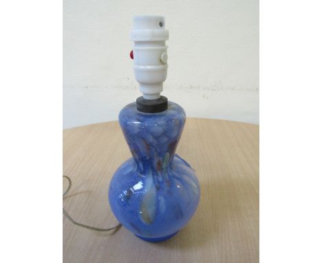  Sale Item:    VASART GLASS LAMP BASE   Vat Status:   No Vat   Buyers Premium:  This lot is subject to a Buyers Premium of 15