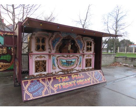  Sale Item:    STREET ORGAN- SOLD AS SEEN- NO GUARANTEE -KEY IN OFFICE  Vat Status:   No Vat   Buyers Premium:  This lot is s
