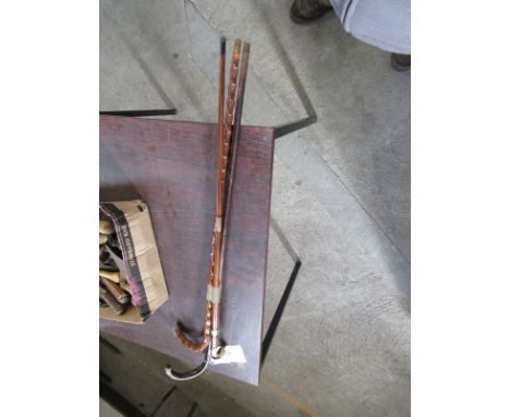  Sale Item:    3 WALKING STICKS   Vat Status:   No Vat   Buyers Premium:  This lot is subject to a Buyers Premium of 15% + Va