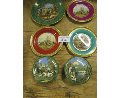  Sale Item:    BOX PRATTWARE POTTERY- SOME PLATES WORN (AF)  Vat Status:   No Vat   Buyers Premium:  This lot is subject to a