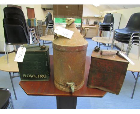  Sale Item:    3 FUEL CANS   Vat Status:   No Vat   Buyers Premium:  This lot is subject to a Buyers Premium of 15% + Vat @ 2
