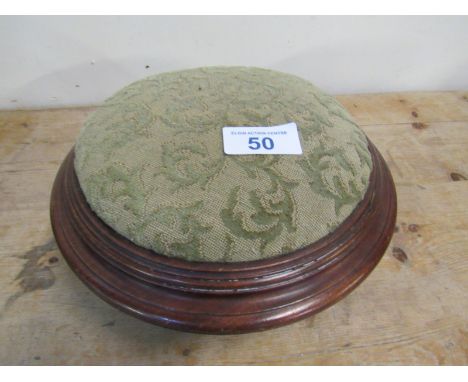  Sale Item:    CIRCULAR FOOT STOOL   Vat Status:   No Vat   Buyers Premium:  This lot is subject to a Buyers Premium of 15% +