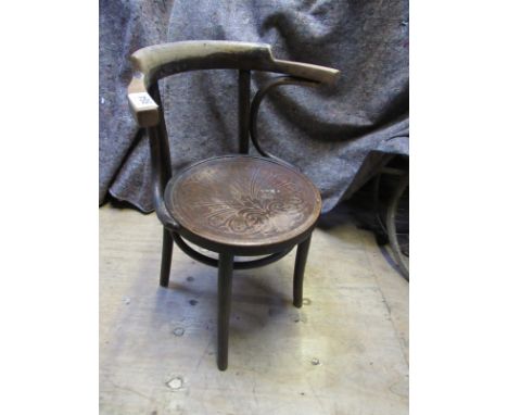  Sale Item:    BENTWOOD ARM CHAIR   Vat Status:   No Vat   Buyers Premium:  This lot is subject to a Buyers Premium of 15% + 