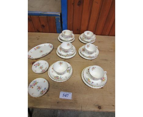  Sale Item:    21 PCS MINTON MARLOW CHINA   Vat Status:   No Vat   Buyers Premium:  This lot is subject to a Buyers Premium o