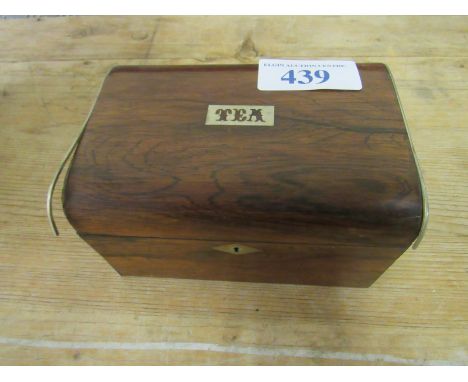  Sale Item:    TEA CADDY (AF)   Vat Status:   No Vat   Buyers Premium:  This lot is subject to a Buyers Premium of 15% + Vat 