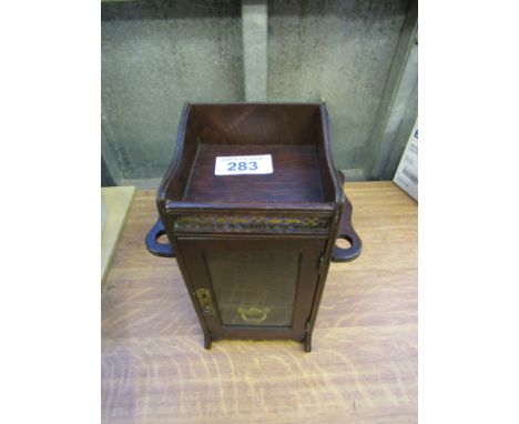  Sale Item:    SMALL WOODEN CABINET   Vat Status:   No Vat   Buyers Premium:  This lot is subject to a Buyers Premium of 15% 