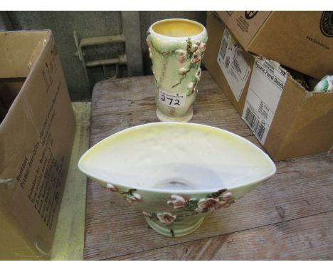  Sale Item:    CARLTON JUG & 2 SYLVAC VASES(AF)   Vat Status:   No Vat   Buyers Premium:  This lot is subject to a Buyers Pre