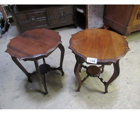  Sale Item:    2 OCCASIONAL TABLES   Vat Status:   No Vat   Buyers Premium:  This lot is subject to a Buyers Premium of 15% +