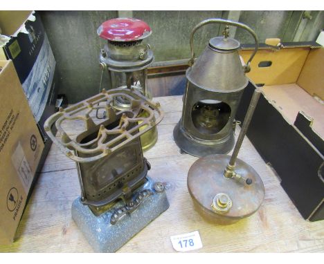  Sale Item:    BOX LAMPS & STOVES (AF)   Vat Status:   No Vat   Buyers Premium:  This lot is subject to a Buyers Premium of 1