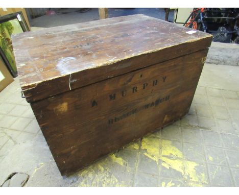  Sale Item:    LARGE PINE KIST   Vat Status:   No Vat   Buyers Premium:  This lot is subject to a Buyers Premium of 15% + Vat