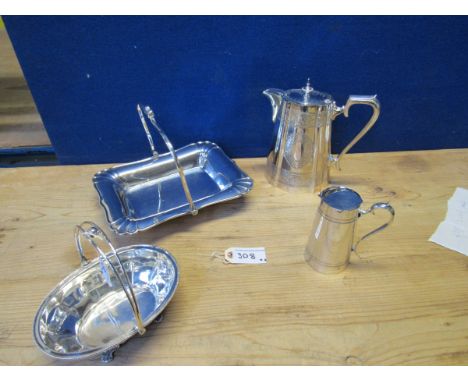  Sale Item:    E P BASKETS & WATER JUGS   Vat Status:   No Vat   Buyers Premium:  This lot is subject to a Buyers Premium of 