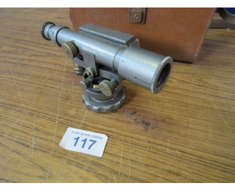  Sale Item:    CASED HALL BROS SIGHTING LEVEL (AF)  Vat Status:   No Vat   Buyers Premium:  This lot is subject to a Buyers P