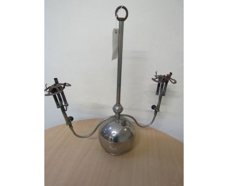  Sale Item:    COLEMAN CHANDALIER LAMP   Vat Status:   No Vat   Buyers Premium:  This lot is subject to a Buyers Premium of 1
