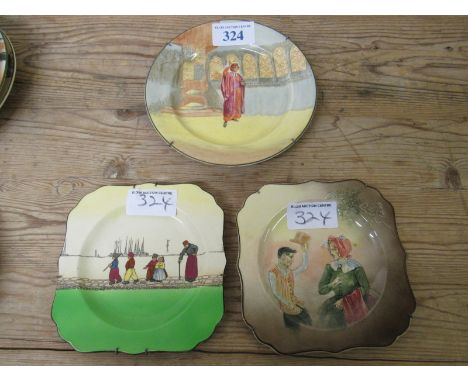  Sale Item:    3 ROYAL DOULTON PLATES   Vat Status:   No Vat   Buyers Premium:  This lot is subject to a Buyers Premium of 15