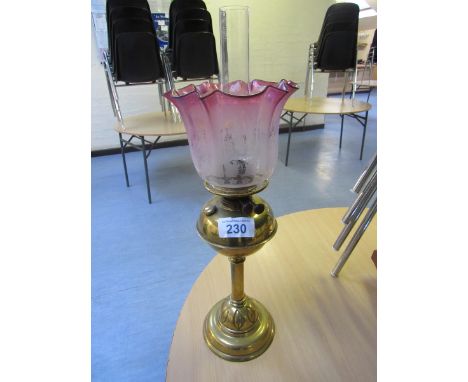  Sale Item:    BRASS LAMP- (SHADE AF)   Vat Status:   No Vat   Buyers Premium:  This lot is subject to a Buyers Premium of 15