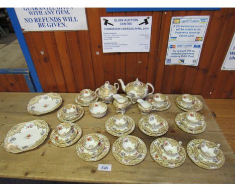  Sale Item:    43 PCS AYNSLEY CHINA (AF)   Vat Status:   No Vat   Buyers Premium:  This lot is subject to a Buyers Premium of