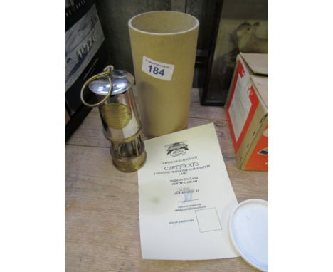  Sale Item:    THE PROTECTOR ECCLES MINERS LAMP   Vat Status:   No Vat   Buyers Premium:  This lot is subject to a Buyers Pre