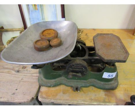  Sale Item:    SCALES & WEIGHTS COLLINS ABERDEEN (AF)  Vat Status:   No Vat   Buyers Premium:  This lot is subject to a Buyer