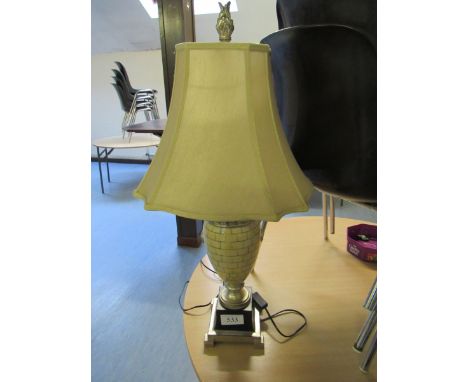  Sale Item:    TABLE LAMP   Vat Status:   No Vat   Buyers Premium:  This lot is subject to a Buyers Premium of 15% + Vat @ 20