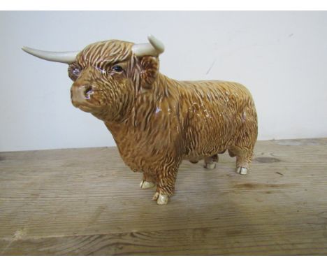  Sale Item:    BESWICK HIGHLAND BULL   Vat Status:   No Vat   Buyers Premium:  This lot is subject to a Buyers Premium of 15%