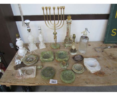  Sale Item:    BOX ONYX ITEMS   Vat Status:   No Vat   Buyers Premium:  This lot is subject to a Buyers Premium of 15% + Vat 