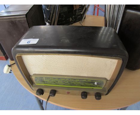  Sale Item:    PHILIPS BAKELITE RADIO 341A   Vat Status:   No Vat   Buyers Premium:  This lot is subject to a Buyers Premium 