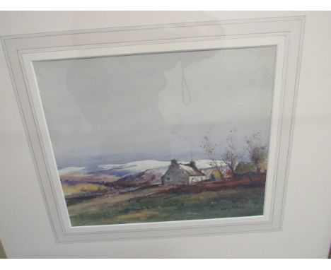  Sale Item:    DAVID WEST W C PAINTING COTTAGE NEAR FOCHABERS  Vat Status:   No Vat   Buyers Premium:  This lot is subject to