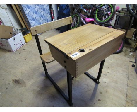  Sale Item:    SCHOOL DESK   Vat Status:   No Vat   Buyers Premium:  This lot is subject to a Buyers Premium of 15% + Vat @ 2