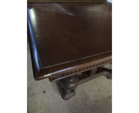  Sale Item:    DINING TABLE WITH 2 LEAVES   Vat Status:   No Vat   Buyers Premium:  This lot is subject to a Buyers Premium o