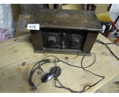  Sale Item:    VINTAGE RADIO (AF)   Vat Status:   No Vat   Buyers Premium:  This lot is subject to a Buyers Premium of 15% + 