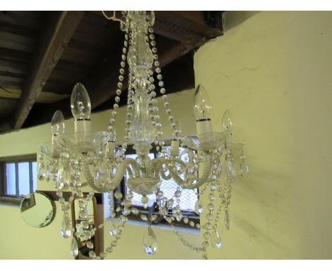  Sale Item:    6 BRANCH CHANDELIER   Vat Status:   No Vat   Buyers Premium:  This lot is subject to a Buyers Premium of 15% +