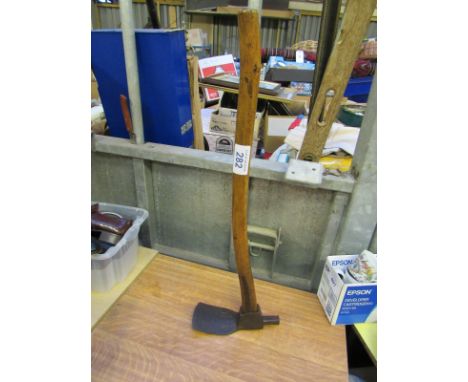  Sale Item:    SHEFFIELD ADZE   Vat Status:   No Vat   Buyers Premium:  This lot is subject to a Buyers Premium of 15% + Vat 