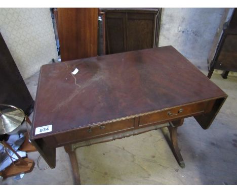  Sale Item:    REPRO SOFA TABLE   Vat Status:   No Vat   Buyers Premium:  This lot is subject to a Buyers Premium of 15% + Va