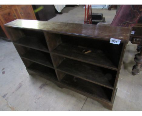  Sale Item:    OAK BOOKCASE (AF)   Vat Status:   No Vat   Buyers Premium:  This lot is subject to a Buyers Premium of 15% + V