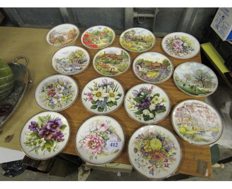  Sale Item:    BOX PLATES FLOWERS MONTHS   Vat Status:   No Vat   Buyers Premium:  This lot is subject to a Buyers Premium of