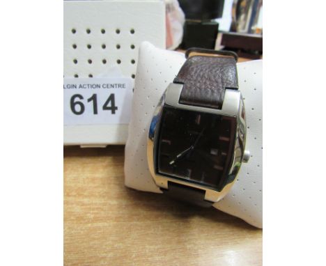 Sale Item:    DIESEL GENTS WATCH- NO AUTHENTICITY OF BEING ORIGINAL  Vat Status:   No Vat   Buyers Premium:  This lot is sub