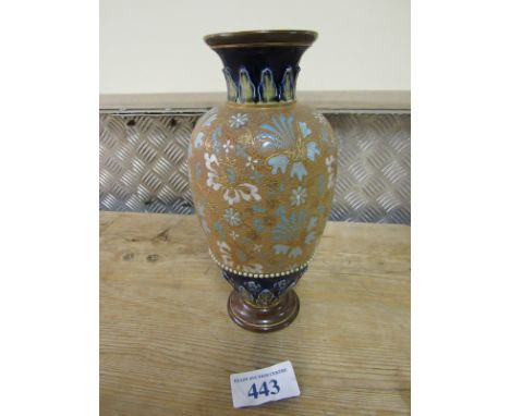  Sale Item:    ROYAL DOULTON VASE   Vat Status:   No Vat   Buyers Premium:  This lot is subject to a Buyers Premium of 15% + 