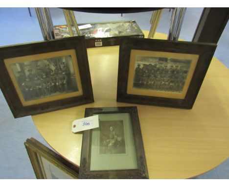  Sale Item:    3 WW1 MILITARY PHOTOGRAPHS   Vat Status:   No Vat   Buyers Premium:  This lot is subject to a Buyers Premium o