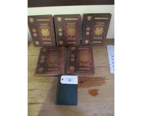  Sale Item:    6 BOOKS TYTLERS HISTORY OF SCOTLAND  Vat Status:   No Vat   Buyers Premium:  This lot is subject to a Buyers P