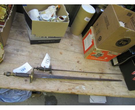  Sale Item:    2 SWORDS (AF)   Vat Status:   No Vat   Buyers Premium:  This lot is subject to a Buyers Premium of 15% + Vat @