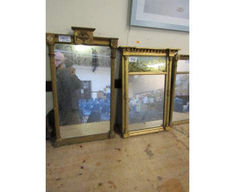  Sale Item:    2 GILT FRAMED MIRRORS (AF)   Vat Status:   No Vat   Buyers Premium:  This lot is subject to a Buyers Premium o