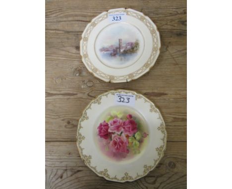  Sale Item:    2 ROYAL DOULTON PLATES   Vat Status:   No Vat   Buyers Premium:  This lot is subject to a Buyers Premium of 15