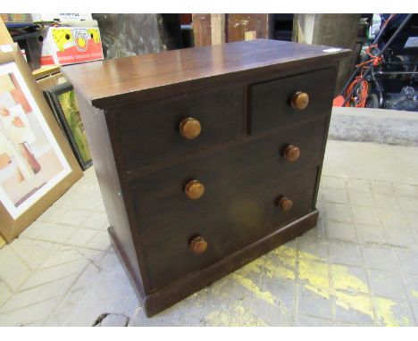  Sale Item:    2 OVER 2 DRAWER CHEST   Vat Status:   No Vat   Buyers Premium:  This lot is subject to a Buyers Premium of 15%