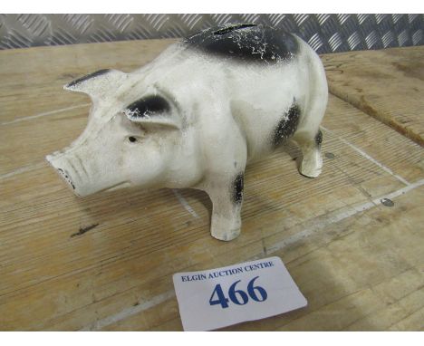  Sale Item:    CAST PIGGY BANK   Vat Status:   No Vat   Buyers Premium:  This lot is subject to a Buyers Premium of 15% + Vat